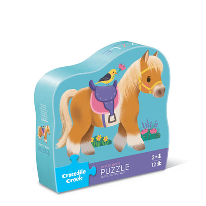 CROCODILE CREEK - 12 PIECE PUZZLE - PRETTY PONY
