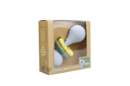 KOALA DREAM SENSORY MARACA RATTLE - BLUE