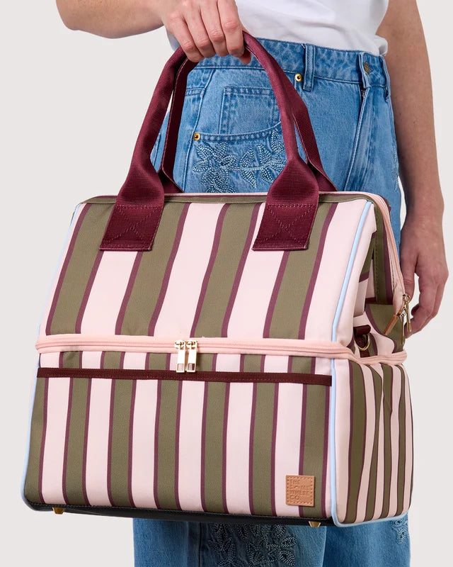 THE SOMEWHERE CO - THE PICNIC COOLER BAG - TROPICALIA