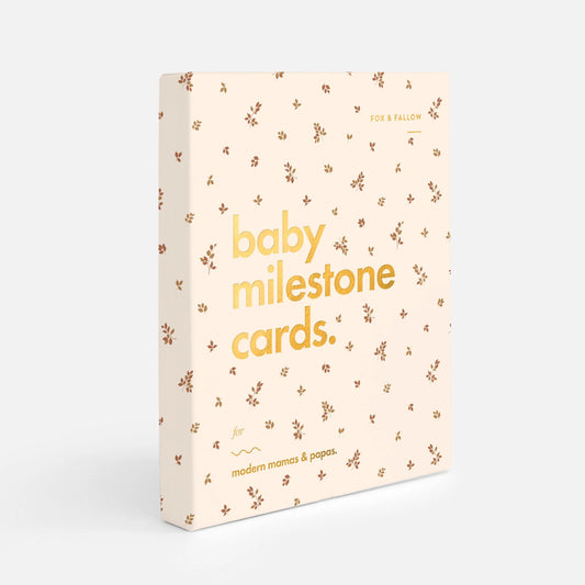 FOX & FALLOW MILESTONE CARDS - BRODERIE