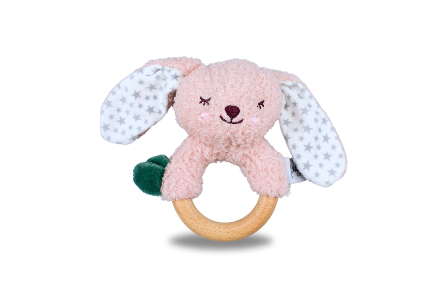 KOALA DREAM SNUGGLE BUDDY - BERRY BUNNY RATTLE RING