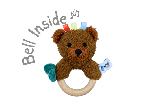 KOALA DREAM SNUGGLE BUDDY - MAPLE BEAR RATTLE RING