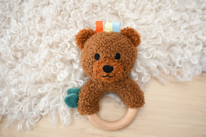 KOALA DREAM SNUGGLE BUDDY - MAPLE BEAR RATTLE RING