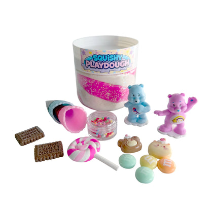 SQUISHY PLAYDOUGH - CARE BEARS