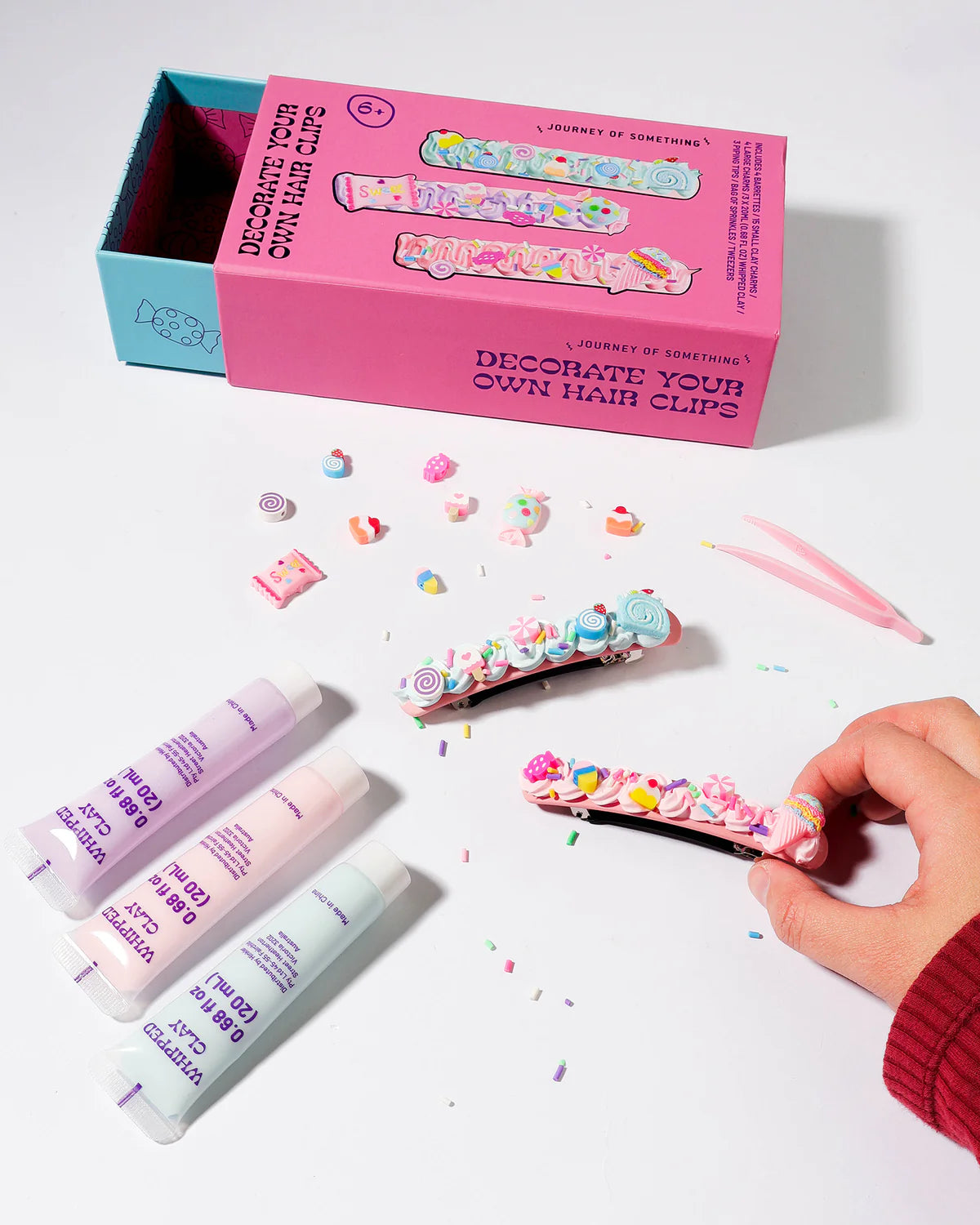 JOURNEY OF SOMETHING  - DECORATE YOUR OWN HAIR CLIPS