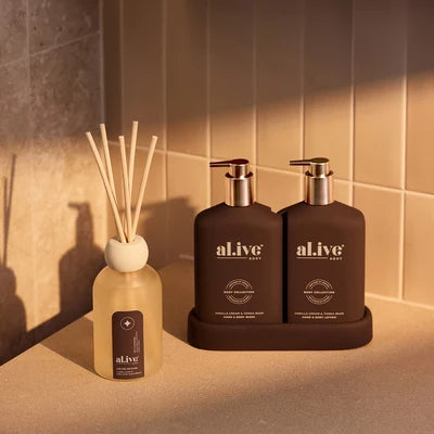 AL.IVE WASH & LOTION DUO - LIMITED EDITION - VANILLA CREAM & TONKA BEAN
