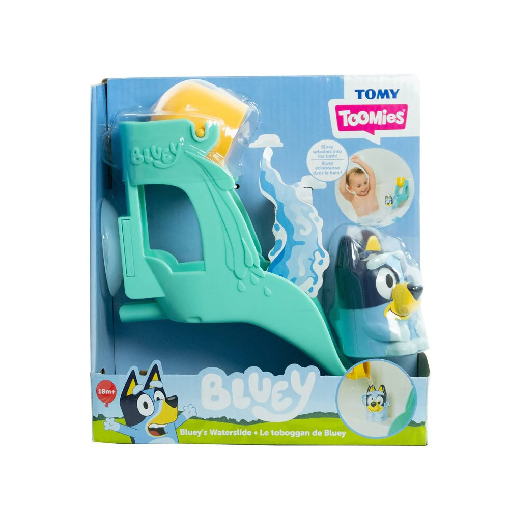 BATH TOY - TOMY TOOMIES BLUEY'S WATERSLIDE