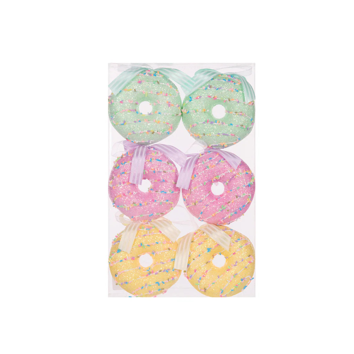 HOLLY & IVY - 6PK SPRINKLE PASTEL DONUTS