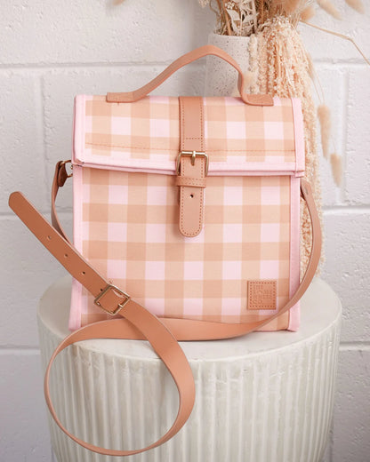 THE SOMEWHERE CO - LUNCH SATCHEL - ROSE ALL DAY