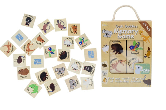 KOALA DREAM WOODEN MEMORY GAME - BUSH BUDDIES