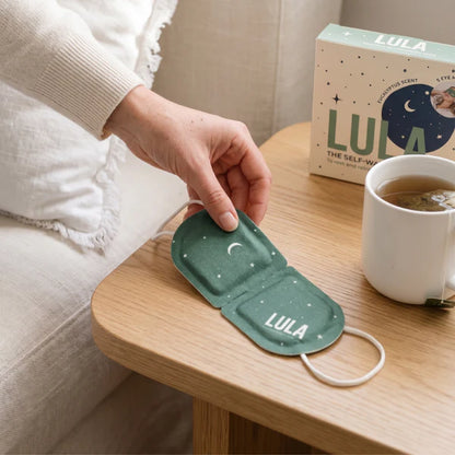 LULA SELF WARMING EYE MASK - EUCALYPTUS