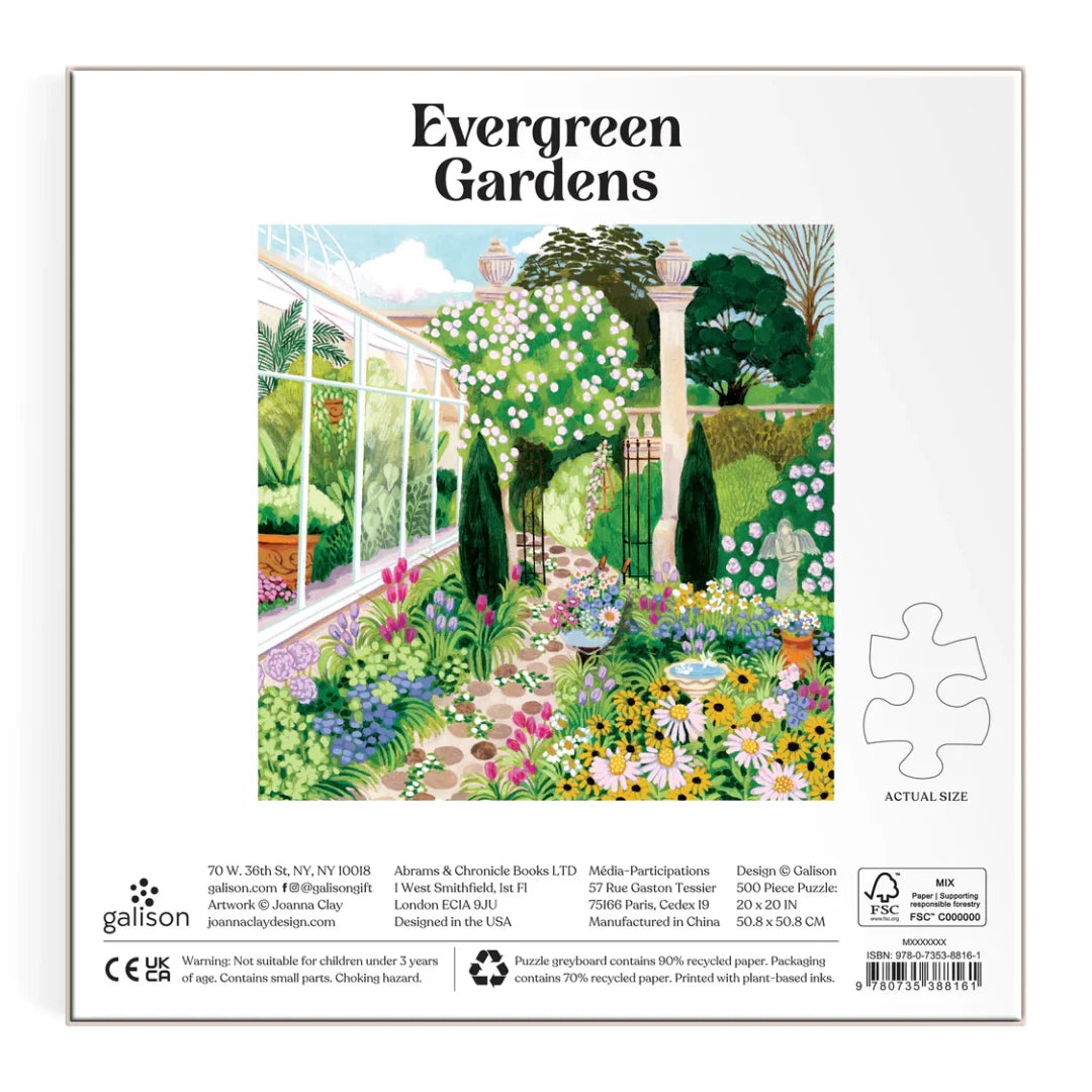 GALISON - 500P PUZZLE - EVERYGREEN GARDENS