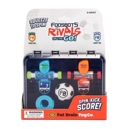 FAT BRAIN TOYS - FOOSBOTS ON THE GO RIVALS EDITION