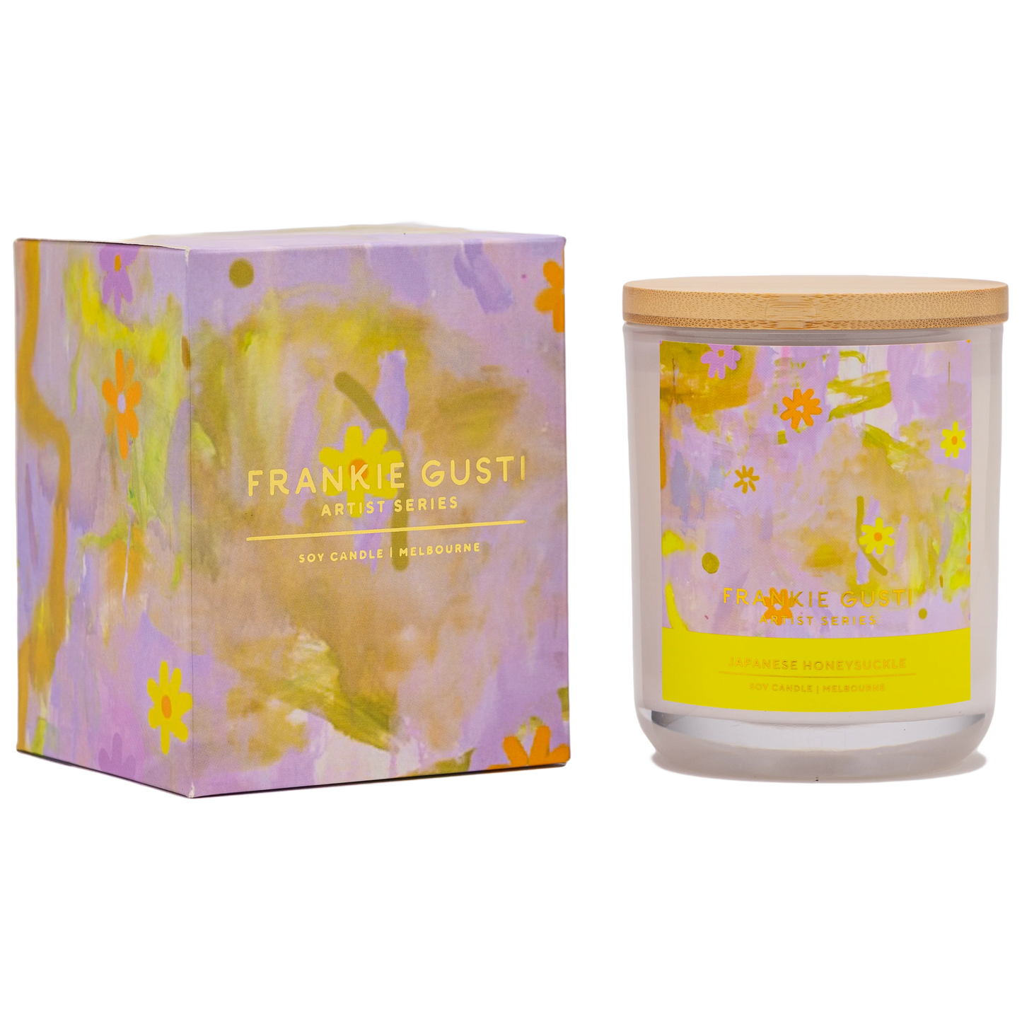 FRANKIE GUSTI CANDLE - JAPANESE HONEYSUCKLE | KATE ELIZA