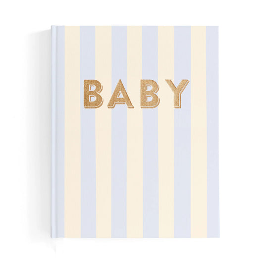 FOX & FALLOW BABY BOOK - CLOUD STRIPE