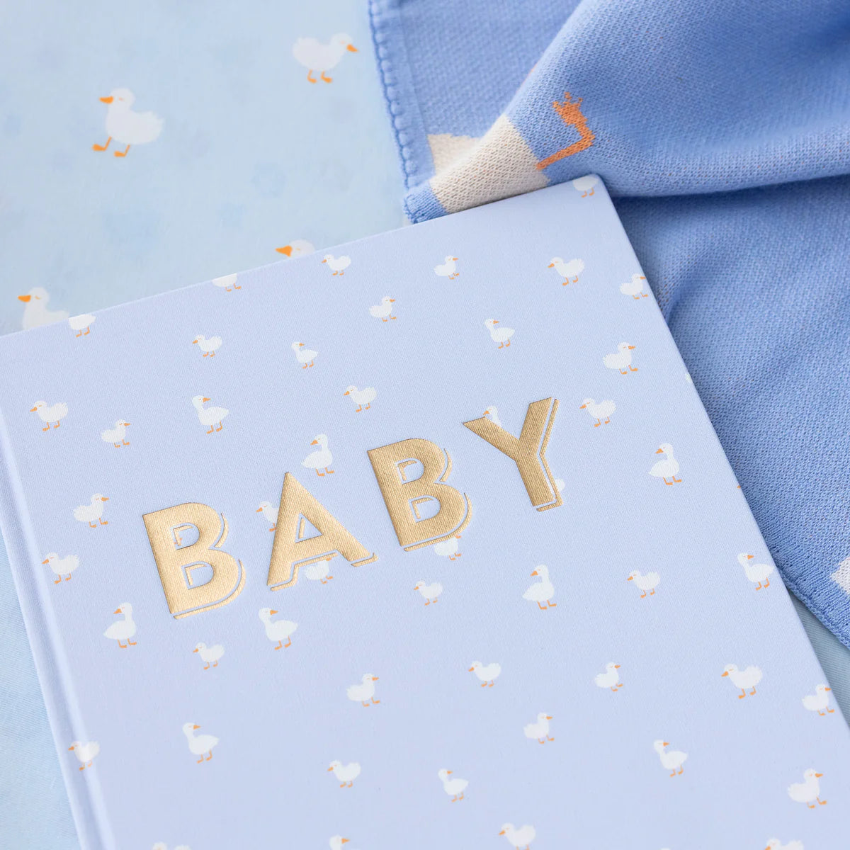 FOX & FALLOW BABY BOOK - BLUE DUCKS