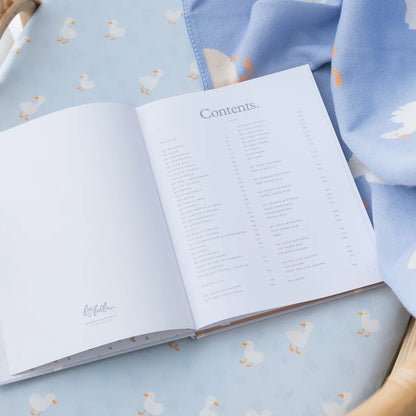 FOX & FALLOW BABY BOOK - BLUE DUCKS
