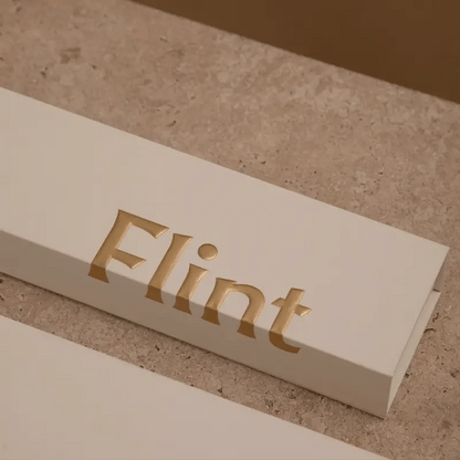 FLINT GOLD RECHARGEABLE LIGHTER