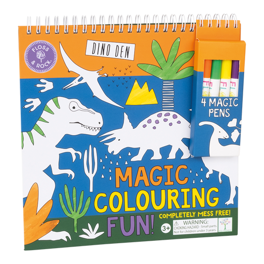 FLOSS & ROCK MAGIC COLOURING FUN - DINOSAUR