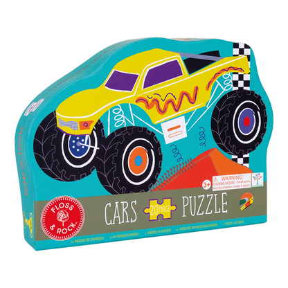 FLOSS & ROCK 20 PIECE PUZZLE - CARS