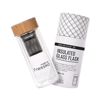 FRESSKO INSULATED GLASS FLASK - 300ml