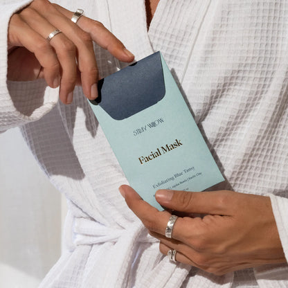 STRAY WILLOW - FACIAL MASK - EXFOLIATING BLUE TANSY