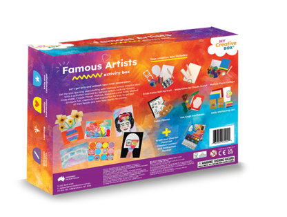 MY CREATIVE BOX - FAMOUS ARTISTS ACTIVITY BOX