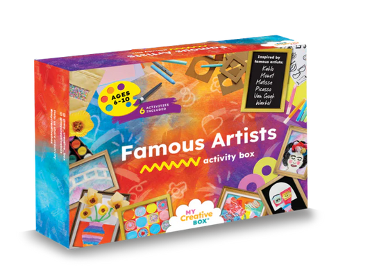 MY CREATIVE BOX - FAMOUS ARTISTS ACTIVITY BOX