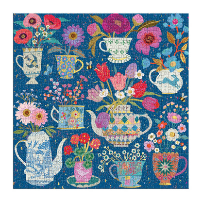GALISON - 500P PUZZLE - POTTED TEACUPS