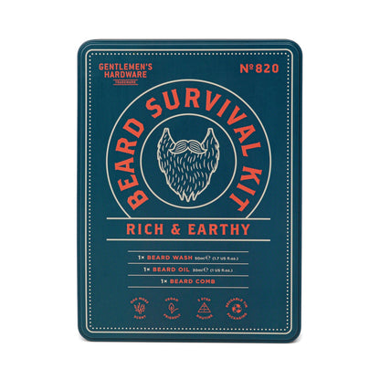 GENTLEMEN'S HARDWARE - BEARD SURVIVAL KIT