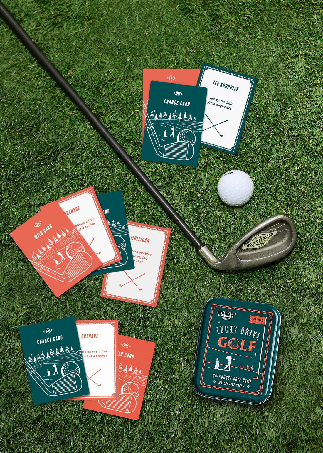 GENTLEMEN'S HARDWARE - LUCKY DRIVE GOLF CARD GAME
