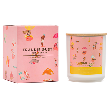 FRANKIE GUSTI HOLIDAY SERIES CANDLE - PASSIONFRUIT SPRITZ