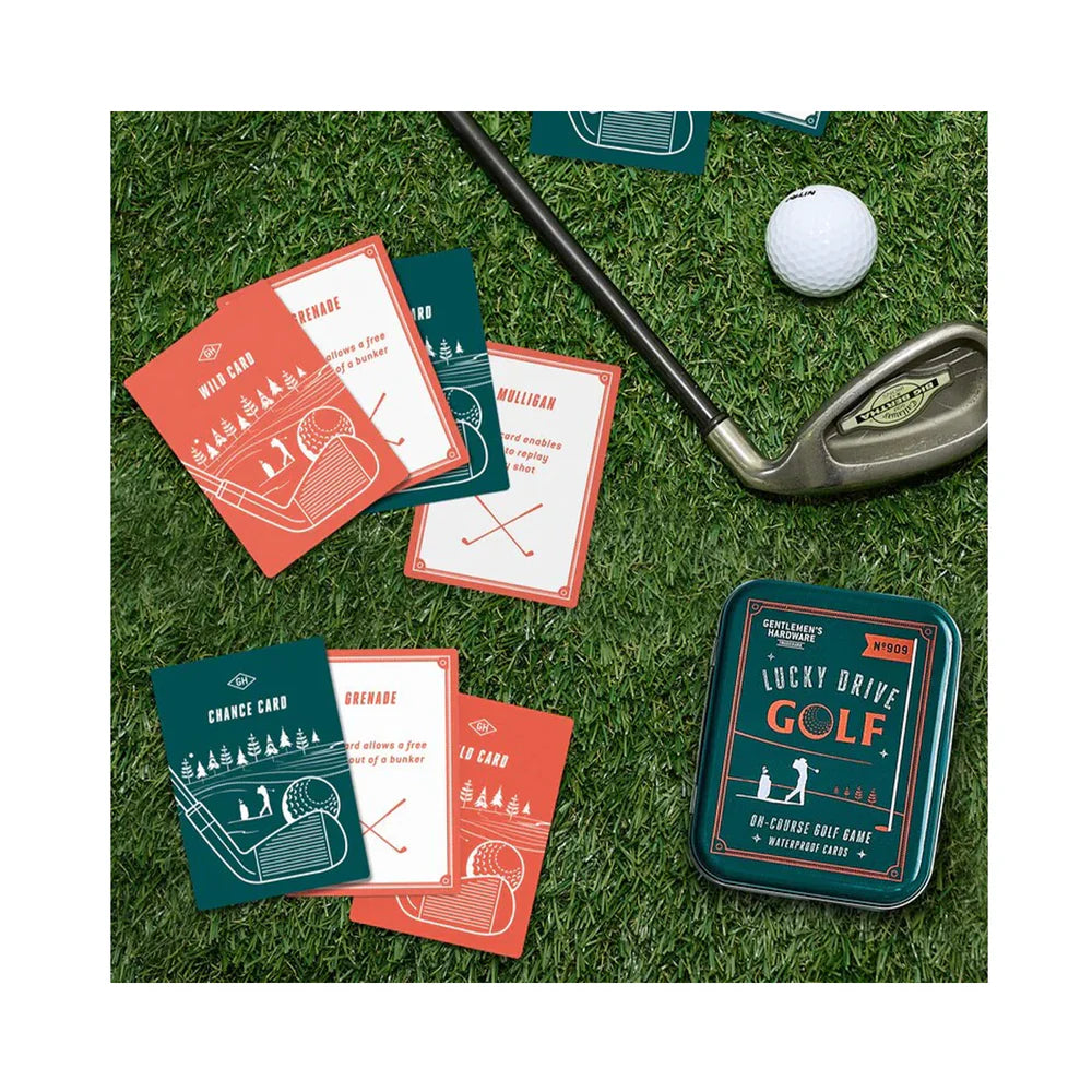 GENTLEMEN'S HARDWARE - LUCKY DRIVE GOLF CARD GAME