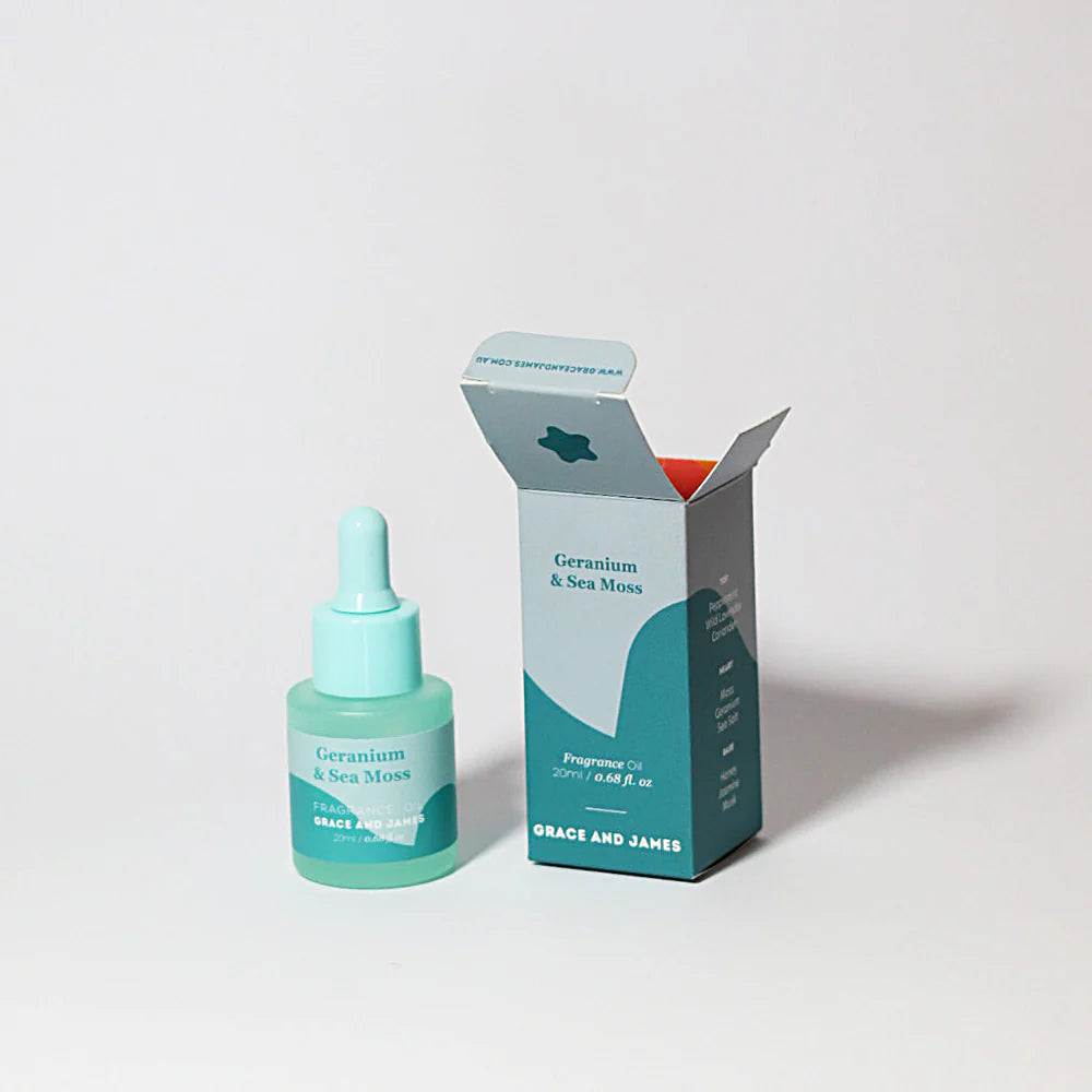 BLOOM FELT AIR FRESHENER - GERANIUM & SEA MOSS