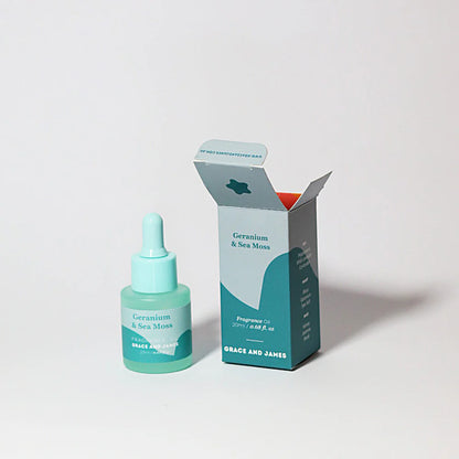 BLOOM FELT AIR FRESHENER - GERANIUM & SEA MOSS