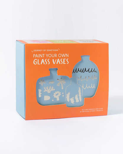 JOURNEY OF SOMETHING  - PAINT YOUR OWN GLASS VASES