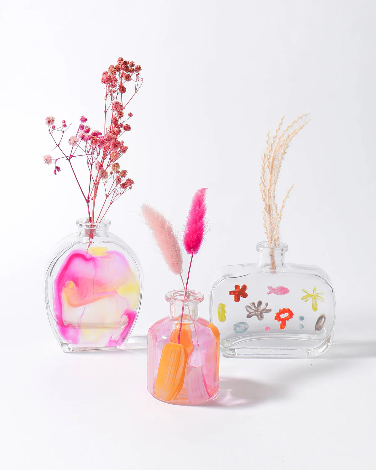 JOURNEY OF SOMETHING  - PAINT YOUR OWN GLASS VASES