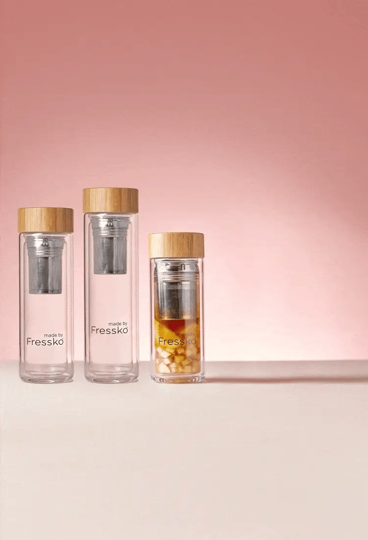 FRESSKO INSULATED GLASS FLASK - 400ml