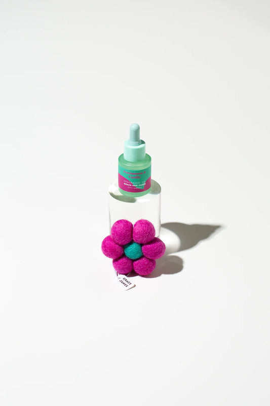 BLOOM FELT AIR FRESHENER - PERSIMMON & VANILLA