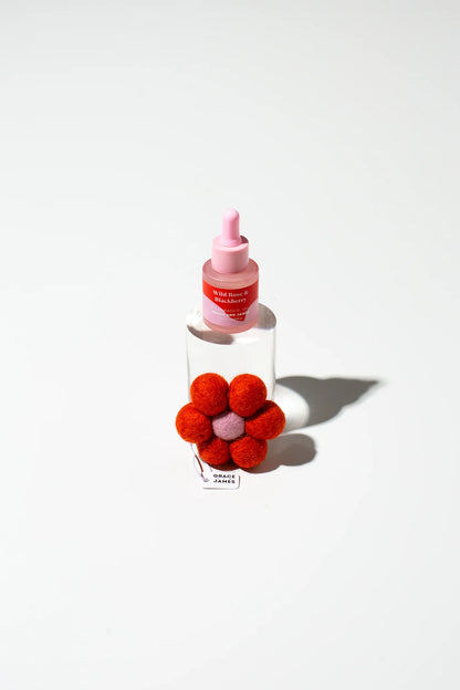 BLOOM FELT AIR FRESHENER - WILD ROSE & BLACKBERRY