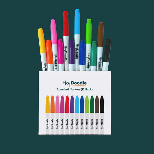 HEY DOODLE STANDARD COLOUR REPLACEMENT MARKERS