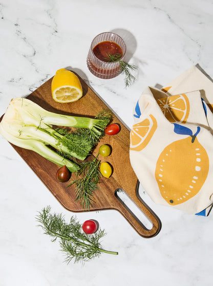 HERE'S HOW - THE GARTH CHEESE BOARD AND KNIFE SET