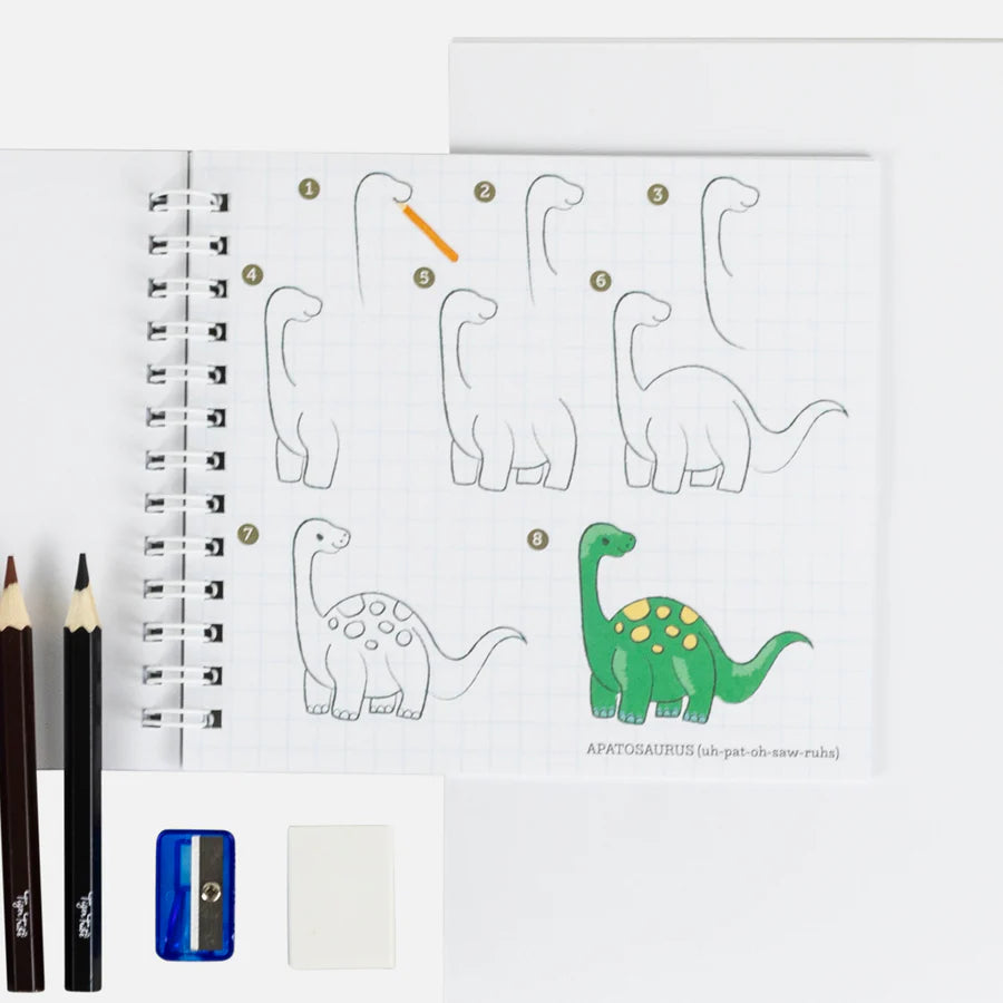 TIGERTRIBE HOW TO DRAW - DINOSAURS