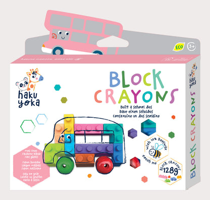HAKU YOKA BLOCK CRAYONS - BUS