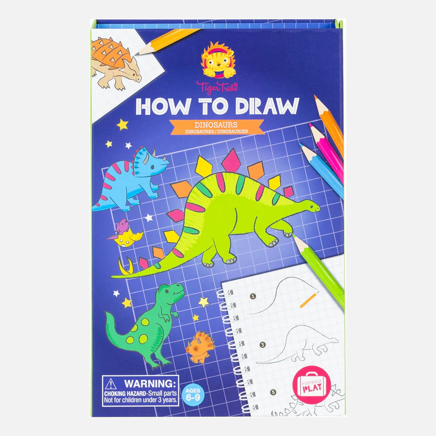 TIGERTRIBE HOW TO DRAW - DINOSAURS