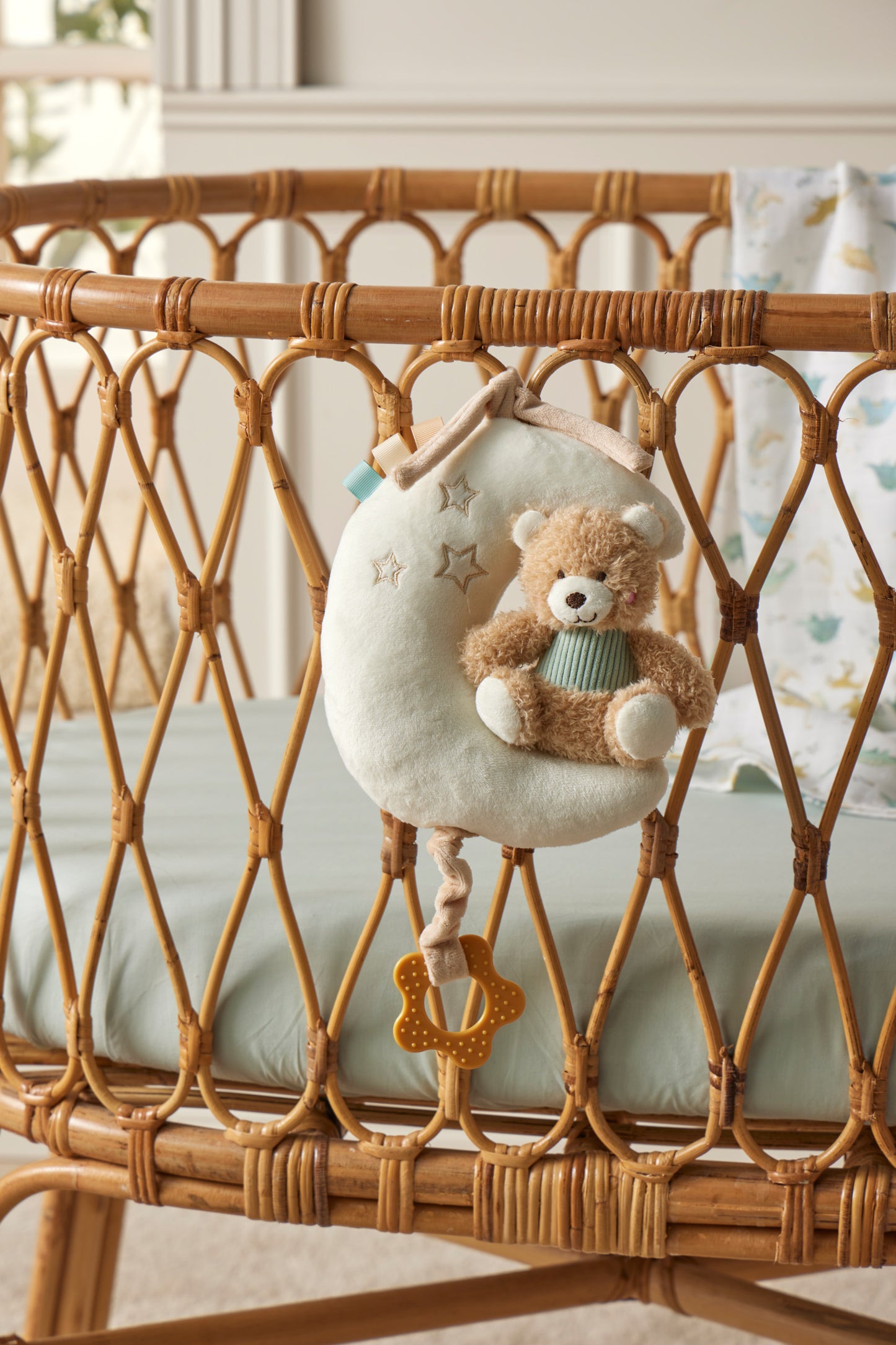 JIGGLE & GIGGLE - MUSICAL TEDDY BEAR ON MOON – BLUE