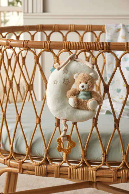 JIGGLE & GIGGLE - MUSICAL TEDDY BEAR ON MOON – BLUE