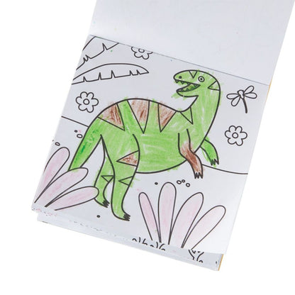 OOLY CARRY- ALONG COLOURING BOOK - DINOLAND