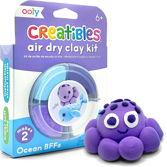 OOLY CREATIBLES - AIR DEY CLAY KIT - OCEAN BFFs