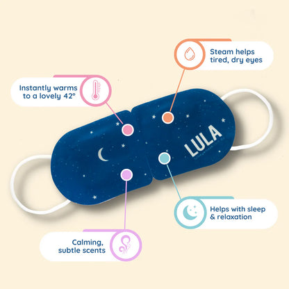 LULA - SELF-WARMING EYE MASK - UNSCENTED